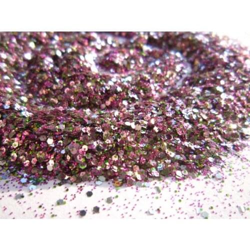 Nail Glitter Powder Pink Silver Brown Green Nail Art DIY UV Shiny Glitter Dust Pigment G533
