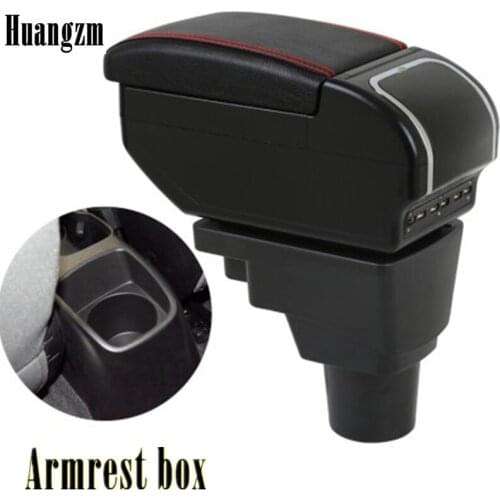 For Chevrolet Aveo Sonic Lova T250 T300 armrest box central Store content Storage box cup holder car-styling accessories