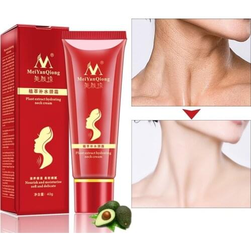 Shea Butter Extract Neck Cream Nourish Moisturizing Delicate Fine Lines Reduce Double Chin Neck Care Hydrating
