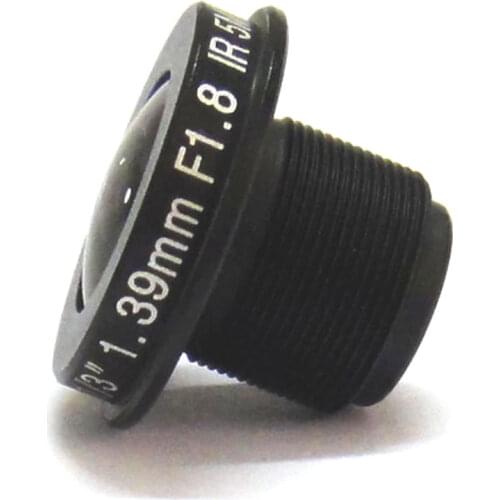 HD 5mp 1.39mm cctv camera Lens 1/3" Wide Angle M12 F1.8 IR Board Fisheye lens for 720P/1080P CCD IP Camera