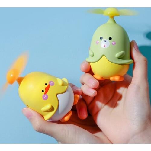 Mini USB Fan Portable Handheld Charge Mute Fans Cute Cartoon Style Cooling Cooler Outdoor Travel Creative Air cooler Kids Gift