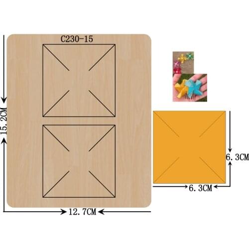New windmill Wooden die Scrapbooking C-230-15 Cutting Dies Compatible with most die cutting machines