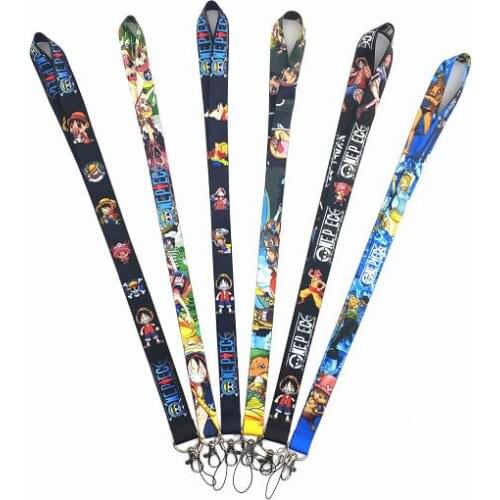 New Anime Neck Strap Lanyards Badge Holder Rope Pendant Key Chain Accessories