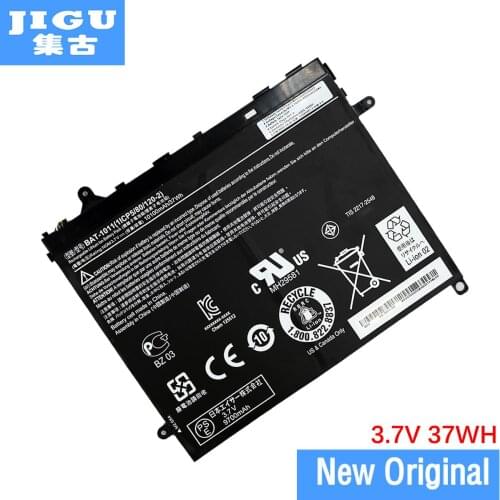 JIGU 1ICP5/80/120-2 BAT-1011 Original Laptop Battery For ACER Iconia Tab A510 A700 A700-10K32U A700-10S32U 3.7V 36WH