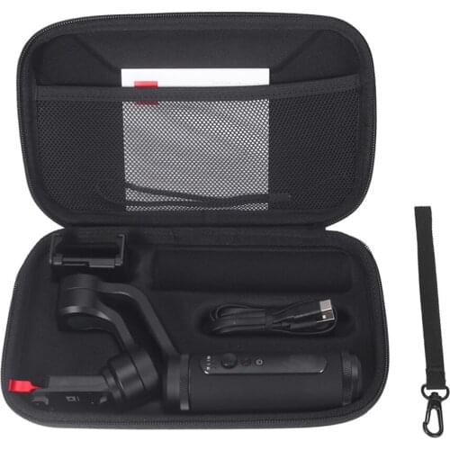 Shockproof Carrying Case with Lanyard for Zhiyun Smooth Q2 Protective Storage Bag Travel Case Cover