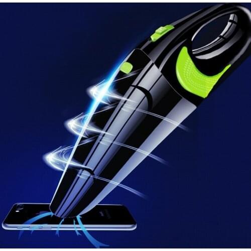 Handheld Vacuum Cordless Powerful Cyclone Suction Portable Rechargeable Vacuum Cleaner 6053 Quick Charge for Car Home Pet Hair