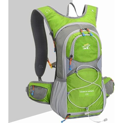 2021 new mens and womens cycling backpack water bottle water bag backpack bicycle running bag marathon sports equipment