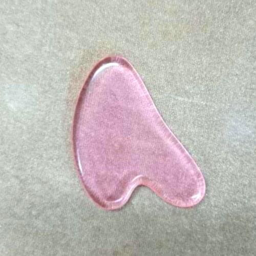 Crystal Scraping Board and Steel Rod Fish Face Neck and Shoulder General Physical Therapy Skin Care and Health Massage Tool