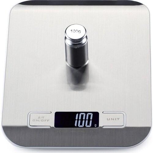 10kgx1g Electronic Scales Kitchen Digital Jewelry Food Scales Smart LCD Mi Weighing Scales stainless steel
