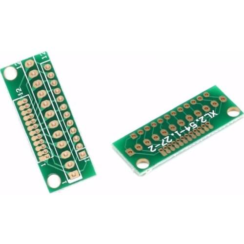 10 pcs 1.27MM 2.0MM 2.54MM 12 Pin Adapter Board For Wireless Modules