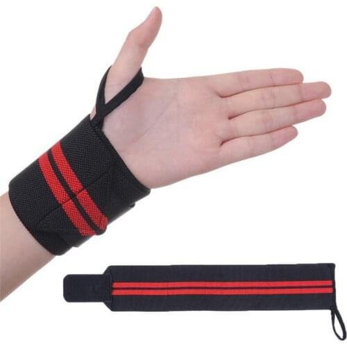 2PCS Thumb Loop Wrist Wrap Protection Wrist Exercise Support & Protection Muscles Sports Bundled Wrist Strap Training Wristband