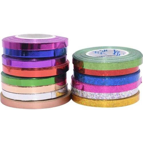 5pcs 10mx5mm Plastic Balloon Ribbon Glitter Ballons Accessories Strings Cord Line for Wedding Birthday Event Party Decoration