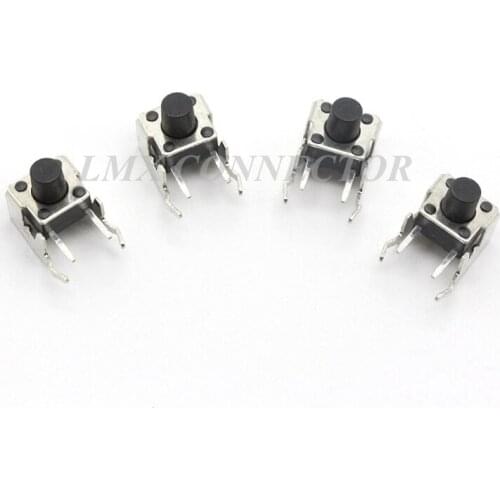 500PCS Push Button Switches 6X6X7mm DIP 2P Micro Tact Switch