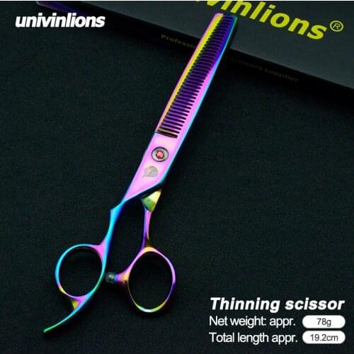 7" Left Hand Pet Dog Grooming Scissors Lefty Scissors Dog Hair Clippers Cat Shears Dog Thinning Scissors Pet Trimmer Toilettage