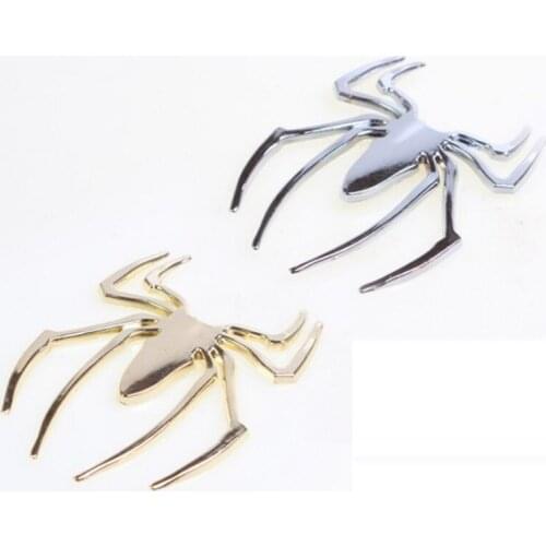 Car Stickers Metal Spider for ford mondeo 4 renault duster ford kia sportage 3 mitsubishi lancer 10 renault logan bmw x5 e53