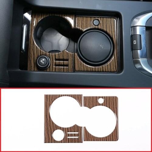 Car Interior Cup Holder Frame Cover Trim For Land Rover Discovery Sport 2015