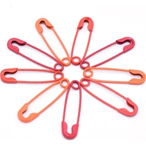 Pins Safety Pins Red Brooch Pins Tag Pins Craft Pins Crochet Marker Pins Knitting Marker Pins for Locking Stitch Markers