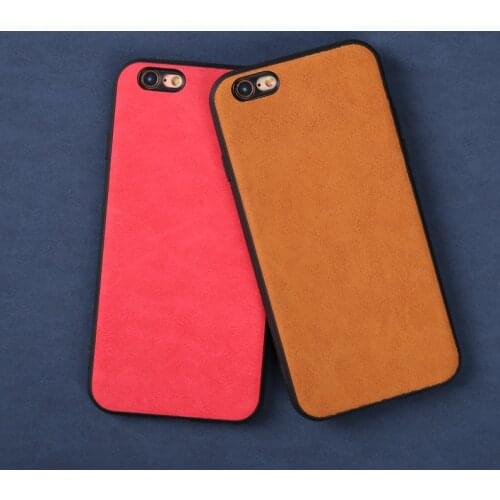 Phone Cases For iPhone 6 6S 7 8 Plus X Xr XS Cover Retro PU Leather Soft TPU Silicone Case For iPhone X Xs Max Shell