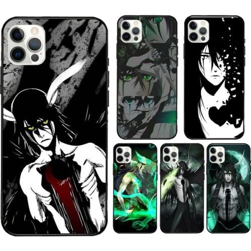Bleach Ulquiorra Cifer Anime Cover Case For iPhone XR X XS MAX 12 Mini 11 Pro Max 5S 6S 7 8 Plus SE 2020 Coque