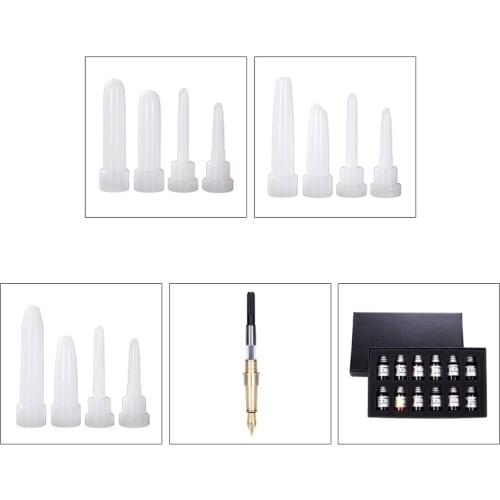 Pen Shape Resin Molds Epoxy Casting Molds Fountain Pen Silicone Molds Cylinder Epoxy Mold for Candle Crafts Making Tools