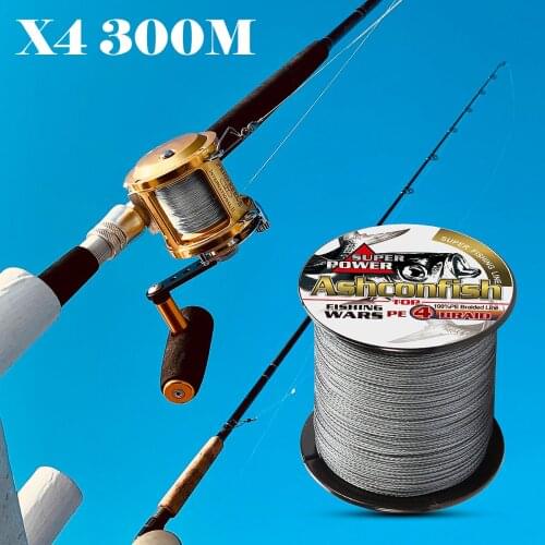 300M Brand new PE Multifilament Braided Fishing Line 4 Strands 6 8 10 15 20 25 30 35LB Carp Fishing Spear fishing Rope pe Cords