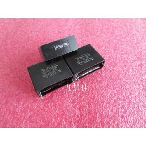 Original new 100% 275V0.68UF 275VAC x2 275V684 ECQU2A684MLA film capacitor (Inductor)