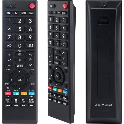 Remote Control for Toshiba TV Smart Lcd CT-90326/90336 CT-90325/0351 CT-90329/90380 CT-90386/90436 Huayu