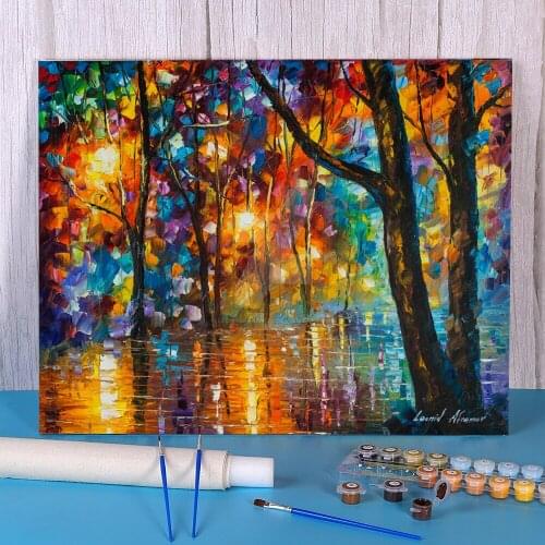 Thought That Matter Painting By Numbers Complete Kit Oil Paints 50*70 Picture By Numbers Photo Home Decoration Drawing