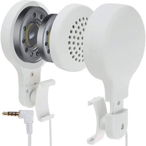 For Oculus Quest 2 VR Adjustable Wired Headphone Earphone White Gaming Headset Premium Rotating Headphones For VR Accessories