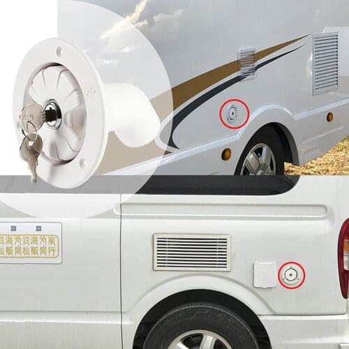 Rubber Lockable Leakproof Fresh Water Inlet Motorhome Camper Boat RV Accessory Easy to Install Fine Workmanship