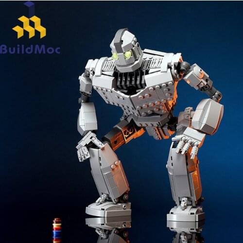 New MOC Robot Fit The Iron Robot Technical City Figures Giant Model Building Blocks Bricks Kids Toys Boy Gifts Birthday