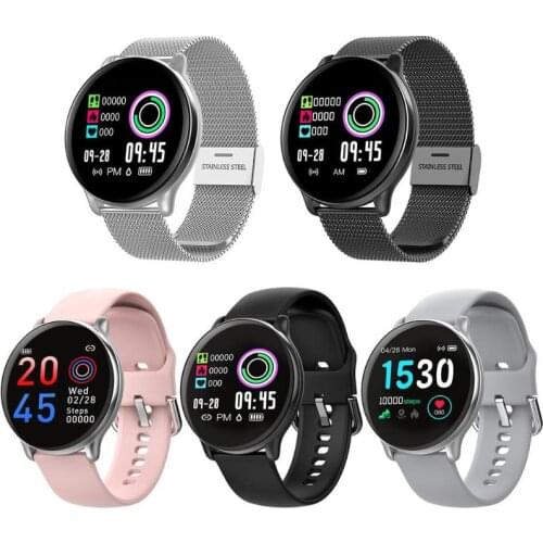 SE01 Smart Watch 1.3 inch IPS High Definition Color Screen IP68 Heart Rate Sleep Monitor Music Control Sport Wristband