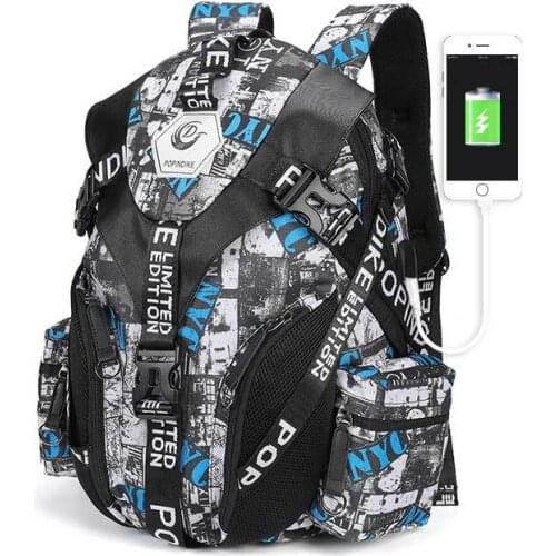 Cross-border large-capacity travel bag creative beetle college style school bag Korean outdoor backpack mens backpack