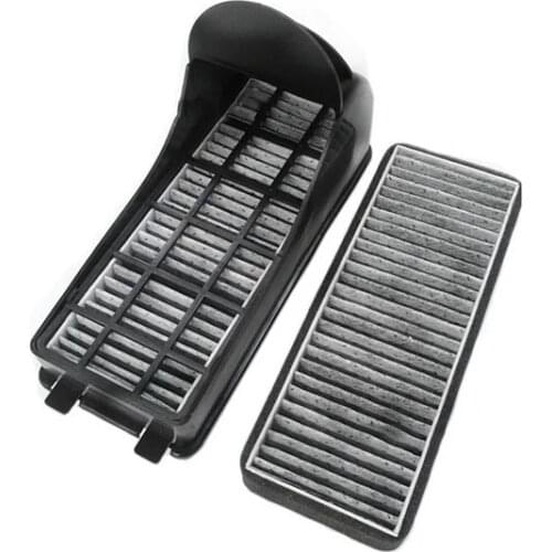 Air Filter 10pcs for Volkswagen Polo Gol Jettas Santana 2011-2019/skoda Fabia Rapid 2011-2019 Car External White Filter Core Set