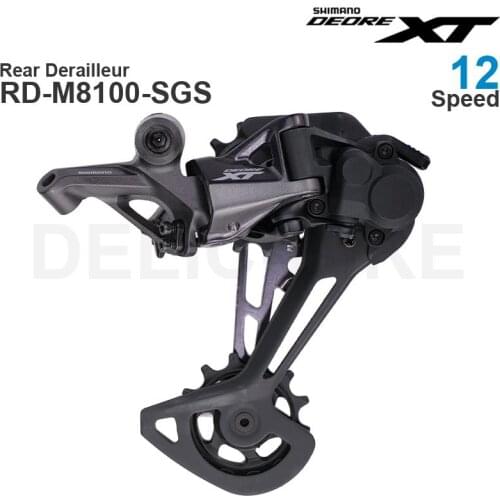 SHIMANO XT RD-M8100 RD REAR DERAILLEUR SGS for 1x12s 12 speed MTB mountain bike bicycle PARTS derailleur