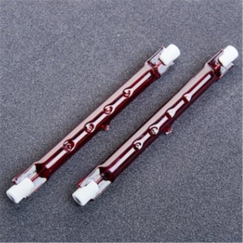 1pcs 500W Red R7 IR Infrared Halogen Ruby Outdoor Parasol Heater Tube Bulb Lamp