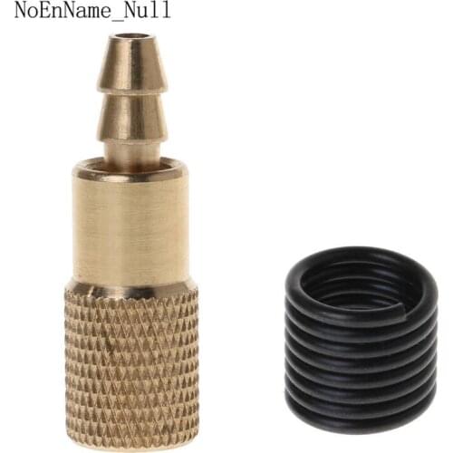 1PC Car Auto Brass 6mm Tyre Wheel Tire Air Chuck Inflator Pump Valve Clip Clamp Connector Adapter