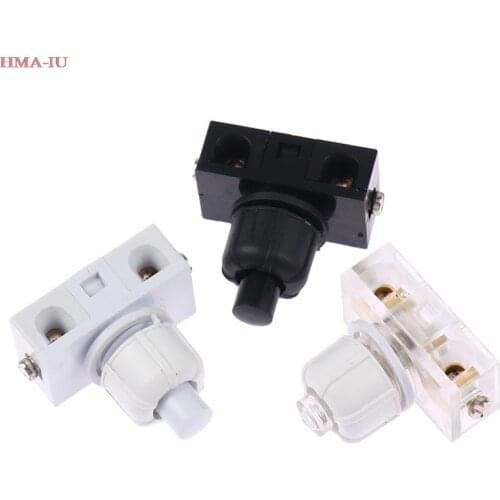 10pcs Lamp Electrical Fittings With Nut Micro-motion Small Switch Button Switch