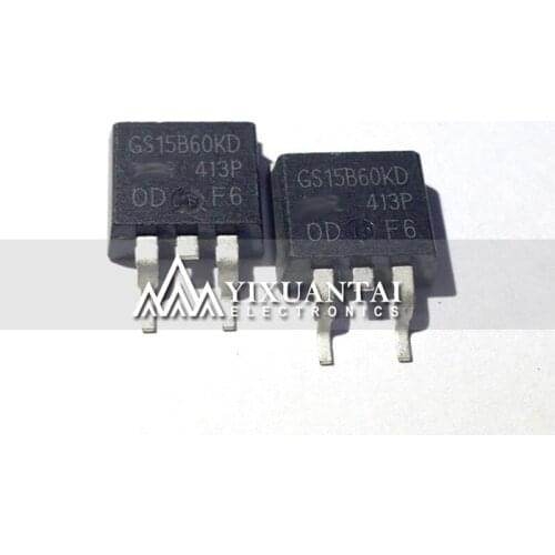10pcs/lot 50pcs/lot 100pcs/lot Free shipping 100% origina IRGS15B60KD IRGS15B60 GS15B60KD TO263