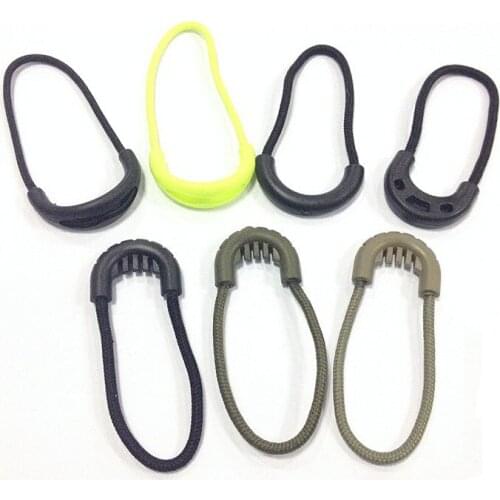 10pcs Anti-theft Zipper Tail Rope Clothing&bags Zipper Rope Outdoor Zipper Tail Rope Anti Theft Bag Strap Outdoor Camping Travel