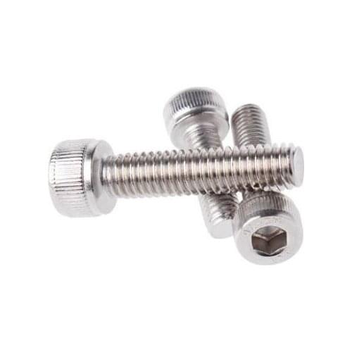 50Pcs M5 M6 Screws Stainless Steel 304 Hex Socket Head Cap Screws DIN912
