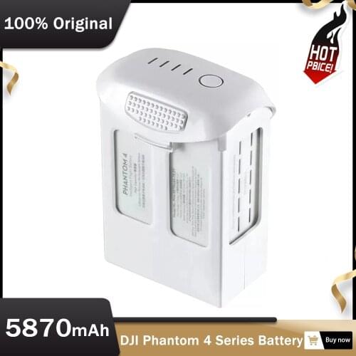 100% Original DJI Phantom 4 & Pro Intelligent Flight Battery 5870mAh High Capacity Rechargeable Battery