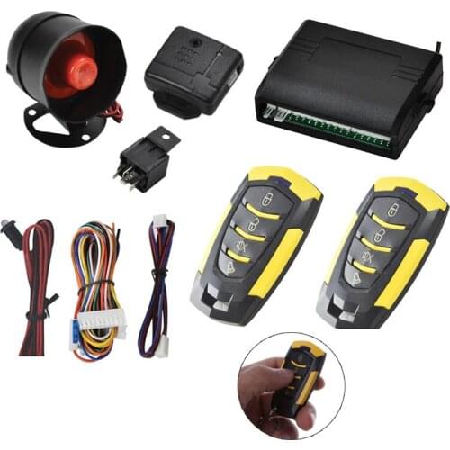 12V Car Auto Alarm Remote Central Door Locking Vehicle Keyless Entry System Kit Car Styling Universal Car