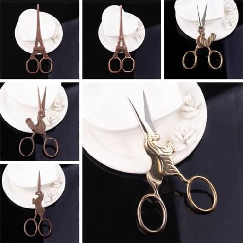 Tower Scissors Craft Stainless Steel Classic Unicorn Light Cock Small Stitch Scissor Sewing Accessories Shearing Sharp Dedicated
