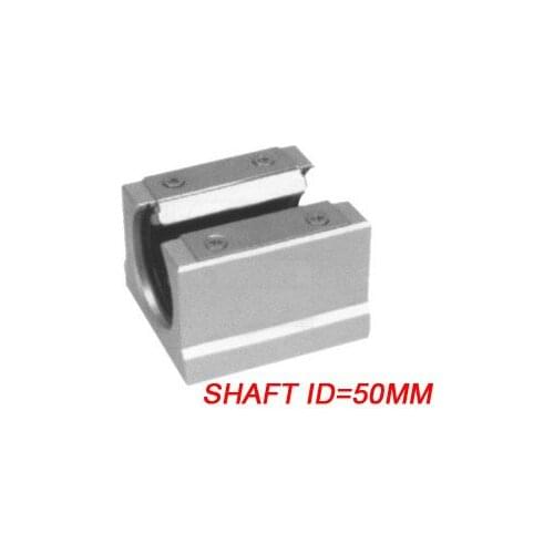 Free Shipping 5PCS/Lot SBR50UU CNC Linear Ball Bearing Support Unit Pillow Blocks With Platen 50mm SBR Series