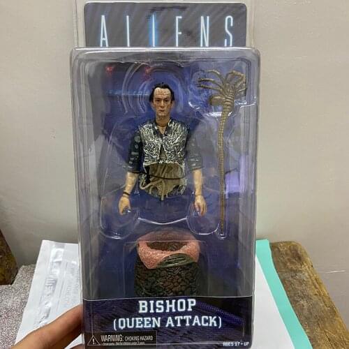 Bishop Queen Alien Attack Predator PVC Action Figure Collectible Model Toys Gift 15cm