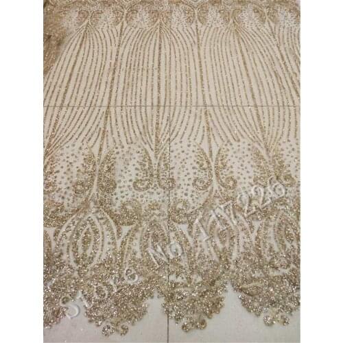 The glitter will fall out some JRB-01 glued glitter lace fabric on sale glitter mesh material for evening dress gold color