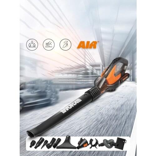 20V WG549E lithium electric hair dryer, high-power dust collector, household powerful dust-removing blower