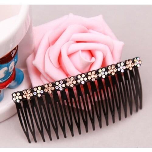3 color 24 Teeth Hair Comb Clip Clamp for Lady Girls Hair Combs Hair Brush Accessories Hair Styling Tool