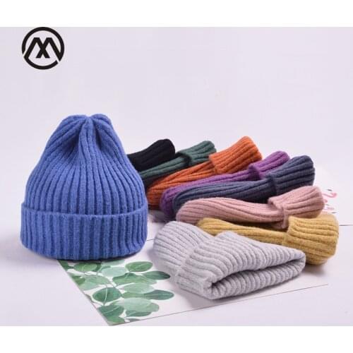 Женские трикотажные шапки MAKEFGE China At AliExpress